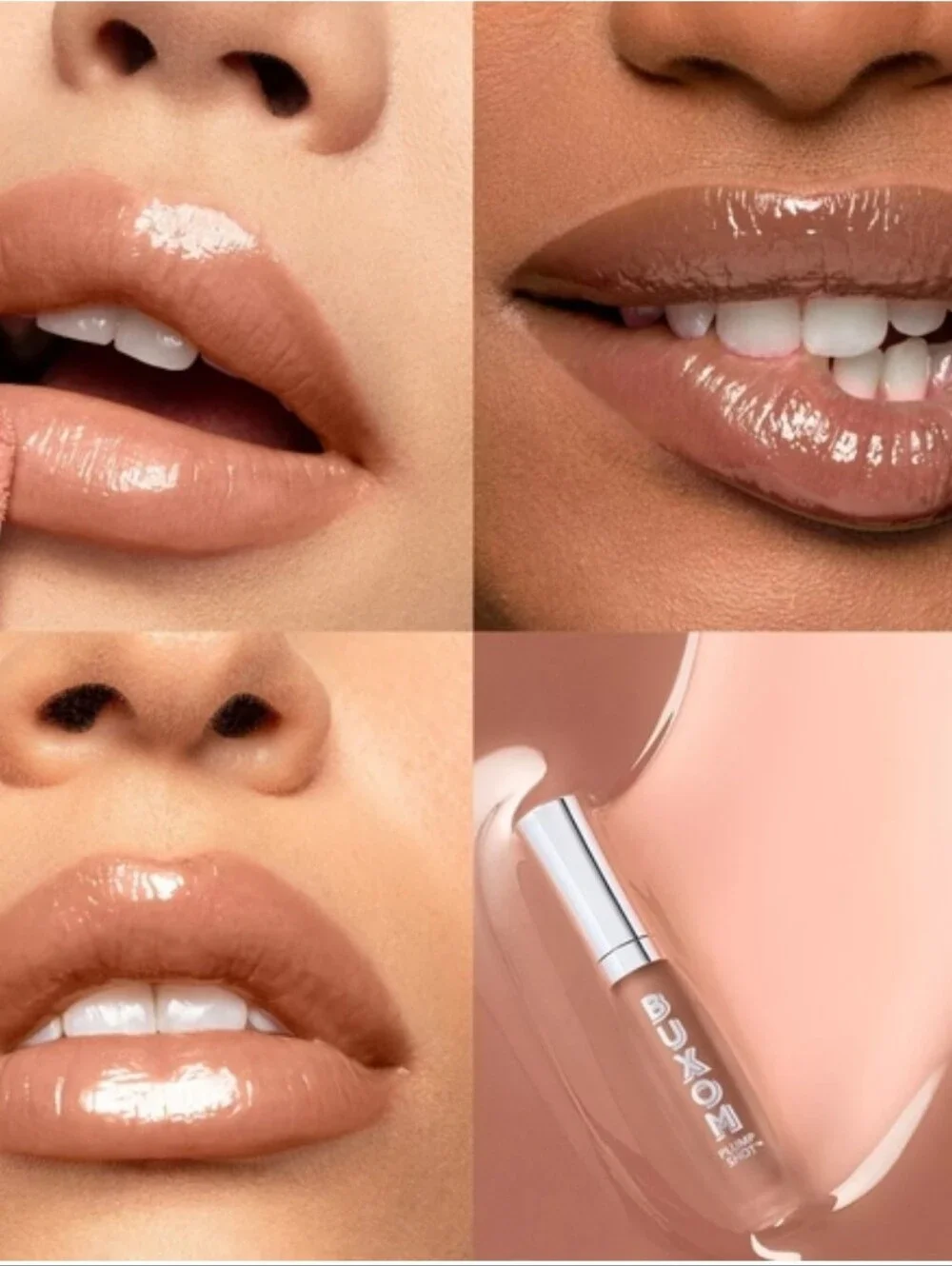 Buxom Plump Shot Lip Gloss- Get Naked